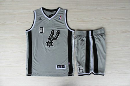 Maillot De Basket San Antonio Spurs New Season Tissus Sportif Fans Edition Gris Survetement